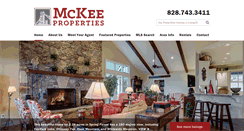 Desktop Screenshot of mckeeproperties.com